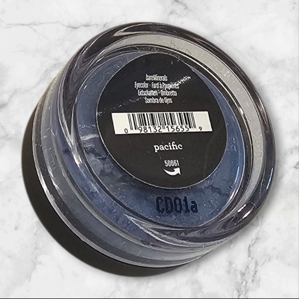 bareMinerals i.d. eyeshadow Eyecolor PACIFIC .02 oz .57g loose powder NEW Rare